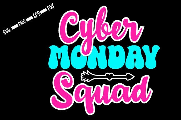 Cyber Monday Awesome Retro Svg Design