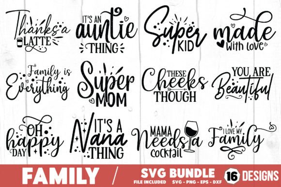 Family SVG Bundle Review