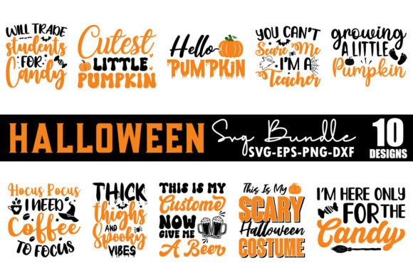 Halloween SVG Bundle, Halloween Quotes
