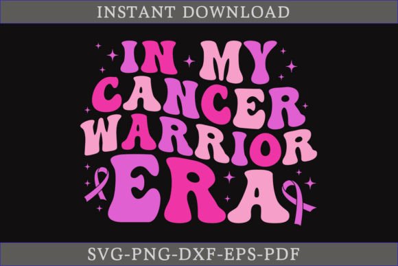 In My Cancer Warrior Era Retro SVG File
