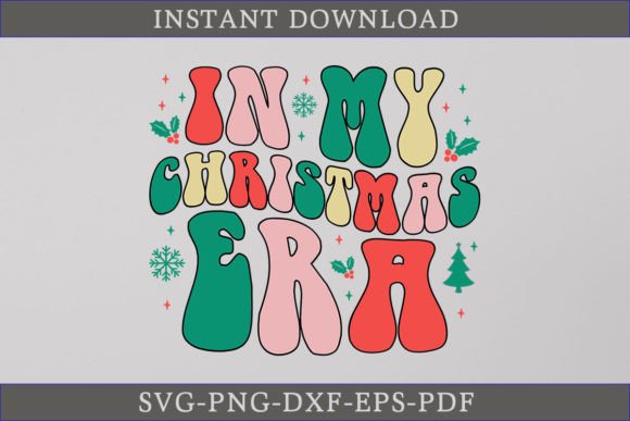 In My Christmas Era Retro SVG Shirt