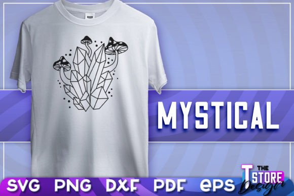 Mystical SVG Design Witch Symbols SVG