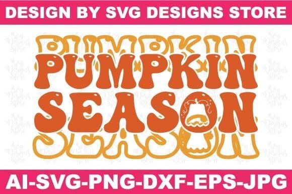 Pumpkin Season Fall SVG PNG Design