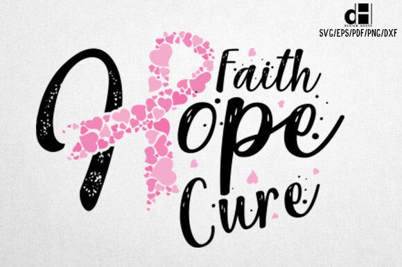 Review: Breast Cancer Faith Hope Cure SVG