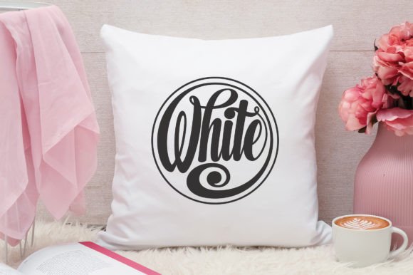White in Round Lettering SVG Review