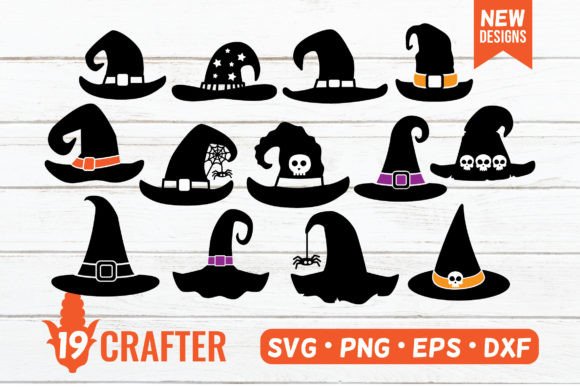 Witch Hat Halloween SVG Bundle